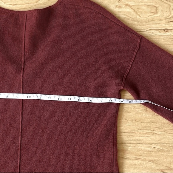 |Jigsaw| Oversized Wafer Wool/Cashmere Blend Sweater Jumper Woman’s Size Small - Picture 9 of 9